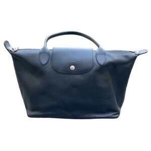 Longchamp Medium Leather Tote Bag